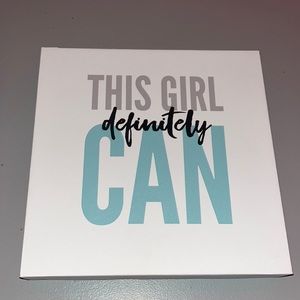 This girl definitely can sign